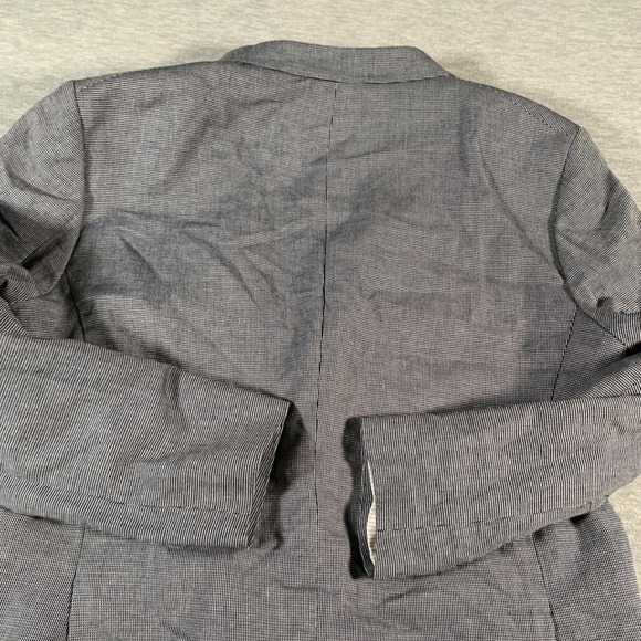 Rodd & Gunn Blazer‎ Mens 2XL Gray Sports Fit Woven Italy Linen Cotton Jacket - Picture 13 of 16